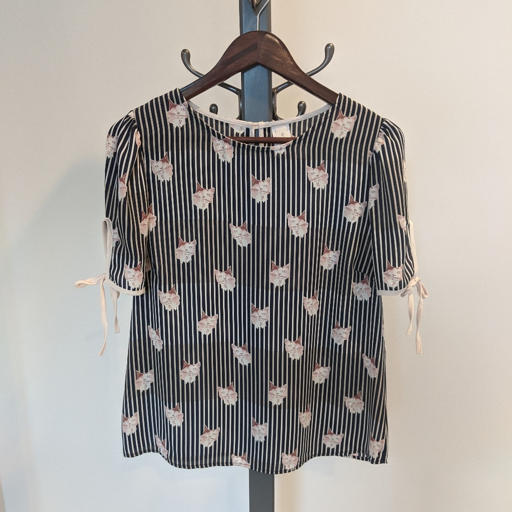 Cat blouse!